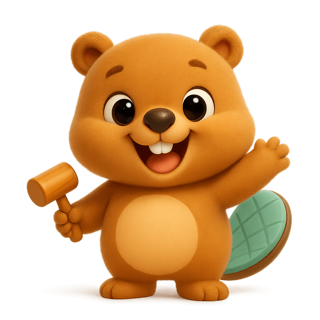 Brook, a beaver