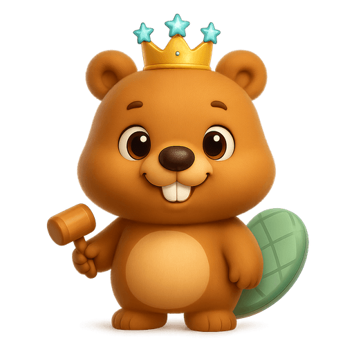 Brook wearing a star crown